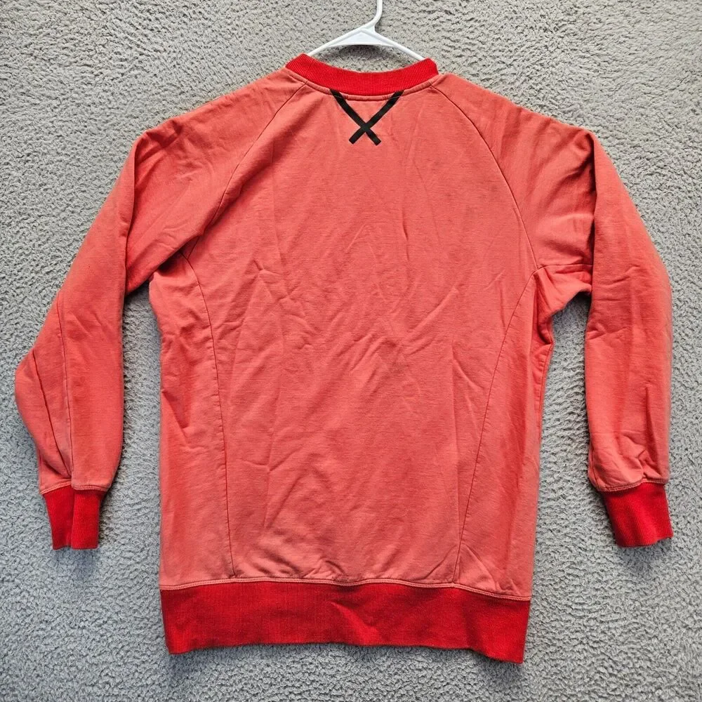 adidas Originals x Oyster Sweatshirt Mens Size Medium Red Crewneck Pullover‎